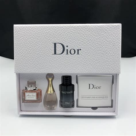 dior pr package|dior mini fragrance gift set.